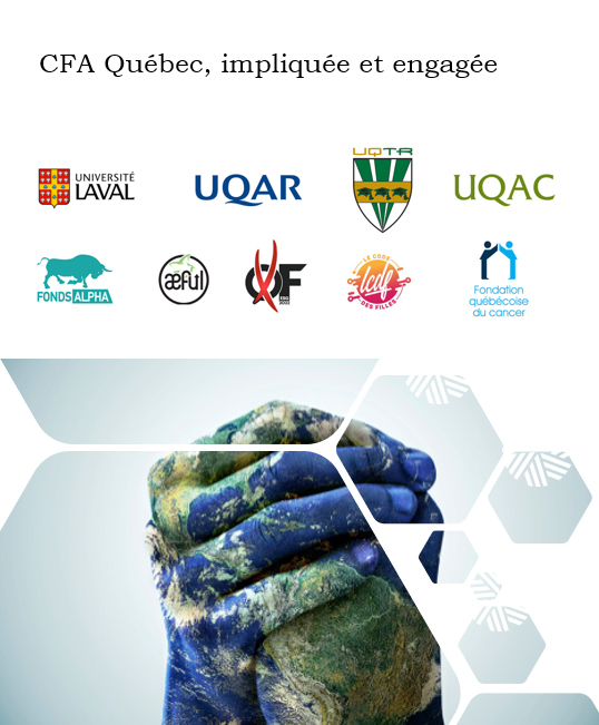 Image du bloc CFA Québec, impliquée et engagée.